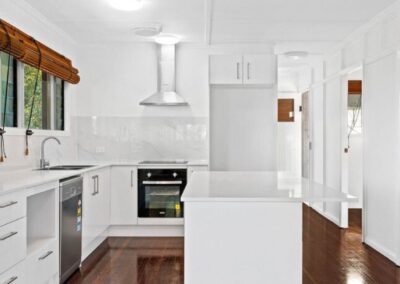 Birdwood Terrace Toowong Elegant Kitchen Renovation Before and After