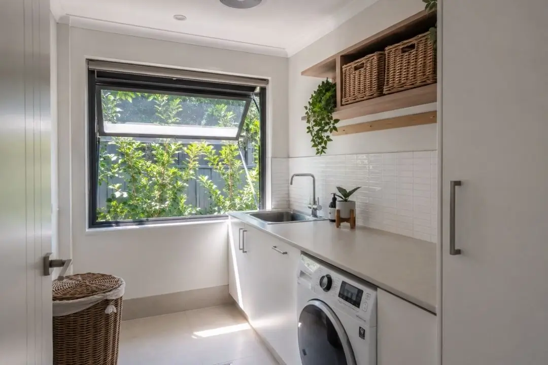 ventilation in a laundry room